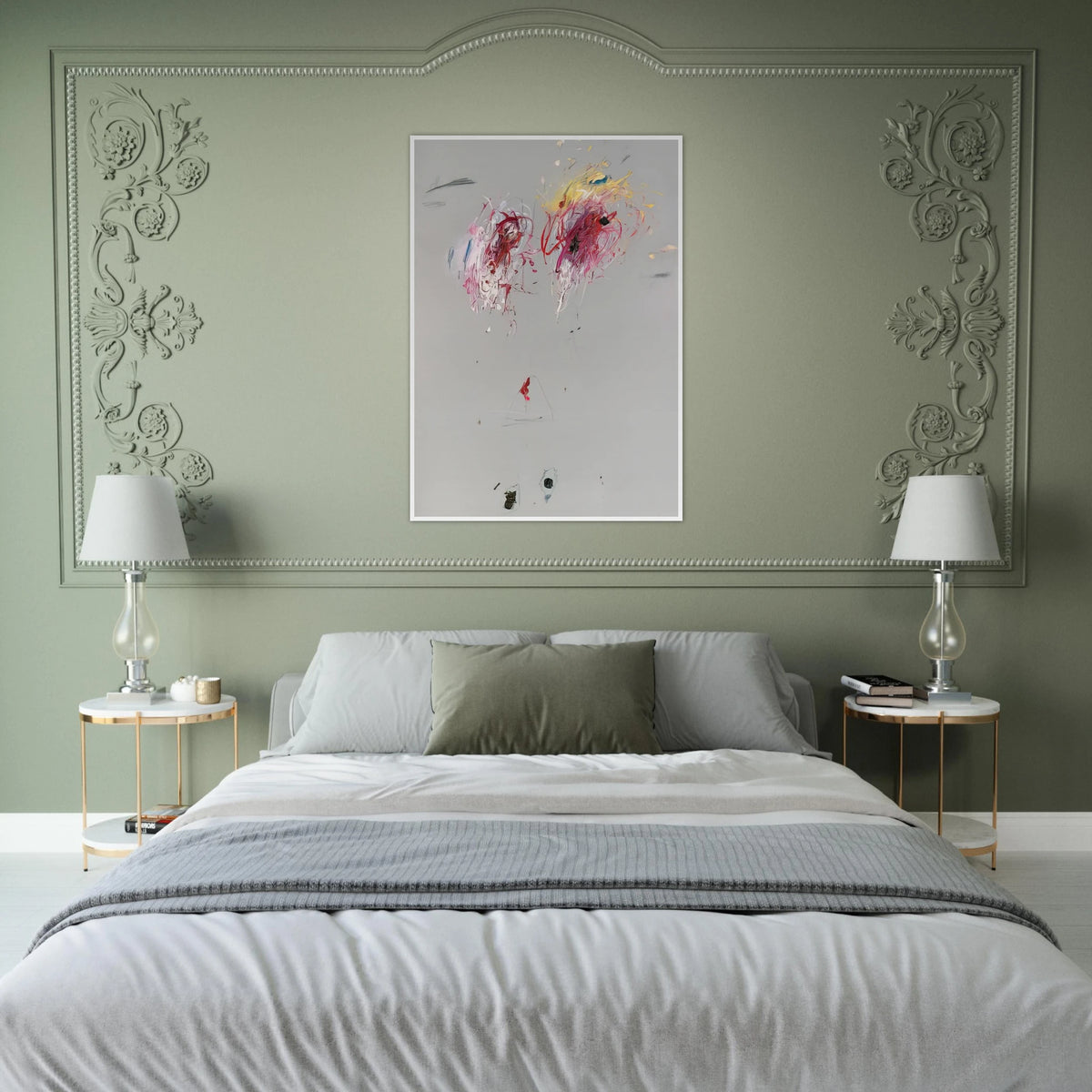Nine Discourses on Commodus, Part IV Framed Poster | Cy Twombly Framed Prints Wall Art | Cy Twombly Store