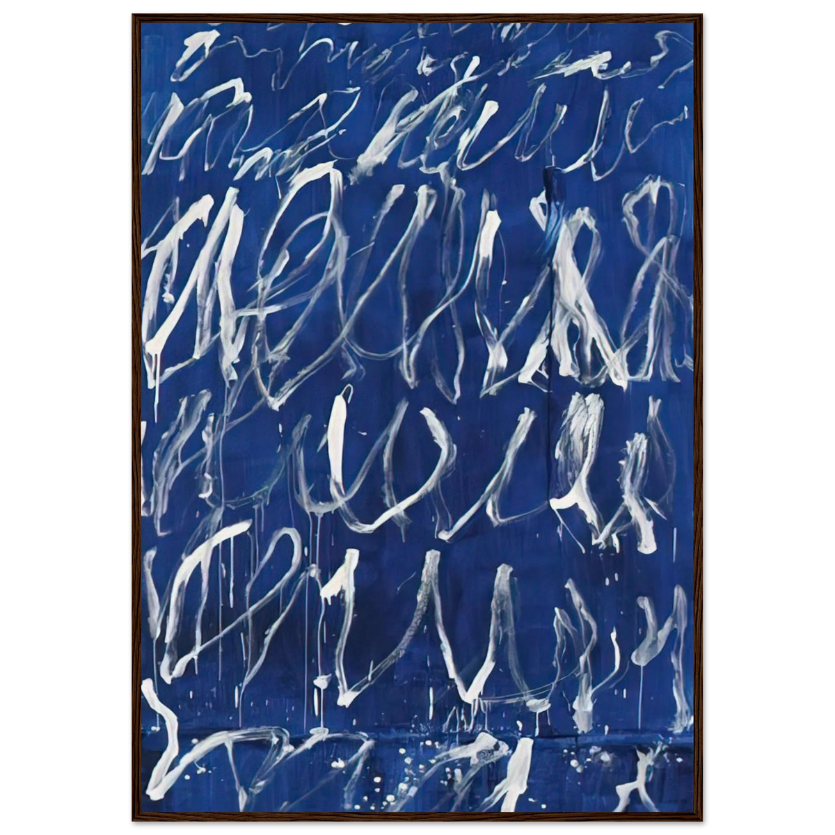 Untitled Framed Poster | Cy Twombly Framed Prints Wall Art | Cy Twombly Store