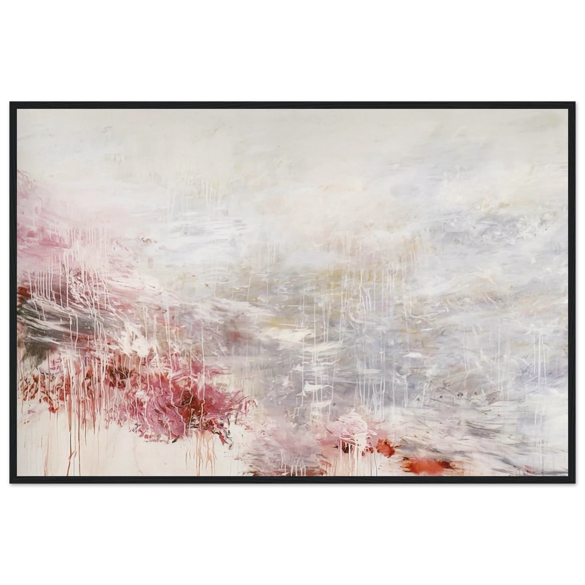 Hero and Leander  To Christopher Marlowe  [Rome] Framed Poster | Cy Twombly Framed Prints Wall Art | Cy Twombly Store