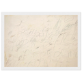 Olympia Framed Poster | Cy Twombly Framed Prints Wall Art | Cy Twombly Store