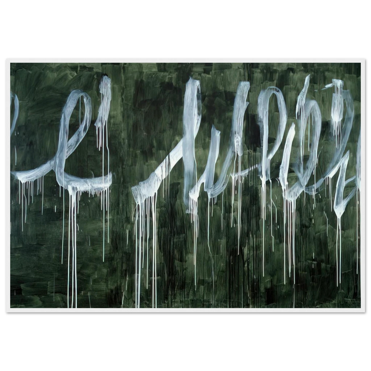 III Notes From Salalah  Note I  Framed Poster | Cy Twombly Framed Prints Wall Art | Cy Twombly Store