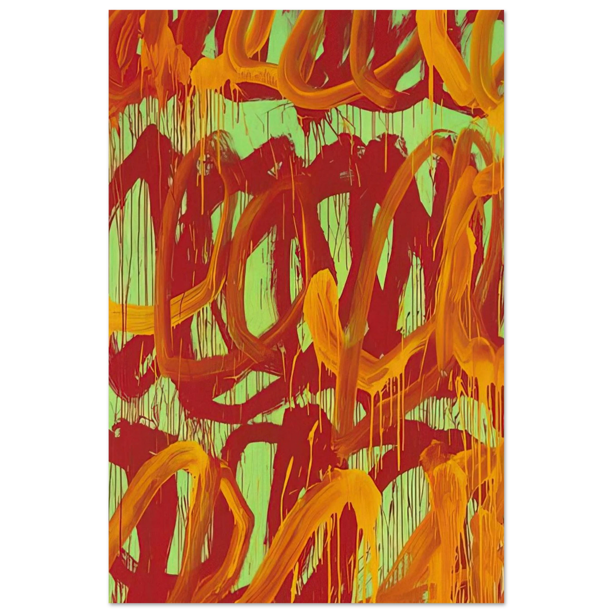 Camino Real  II  Poster | Cy Twombly Poster | Cy Twombly Store