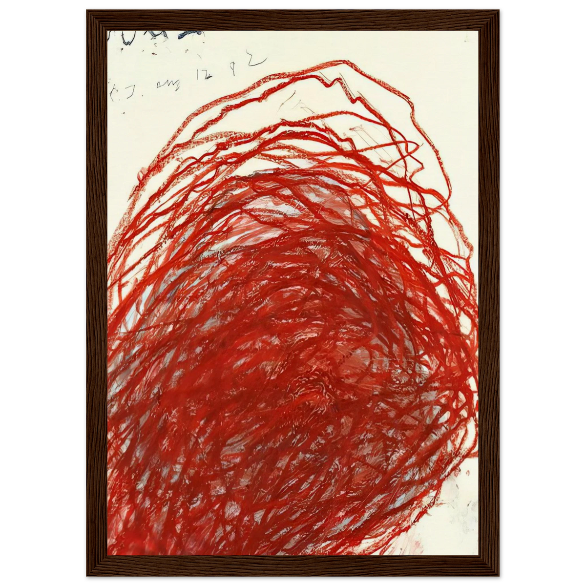 Suma Framed Poster | Cy Twombly Framed Prints Wall Art | Cy Twombly Store