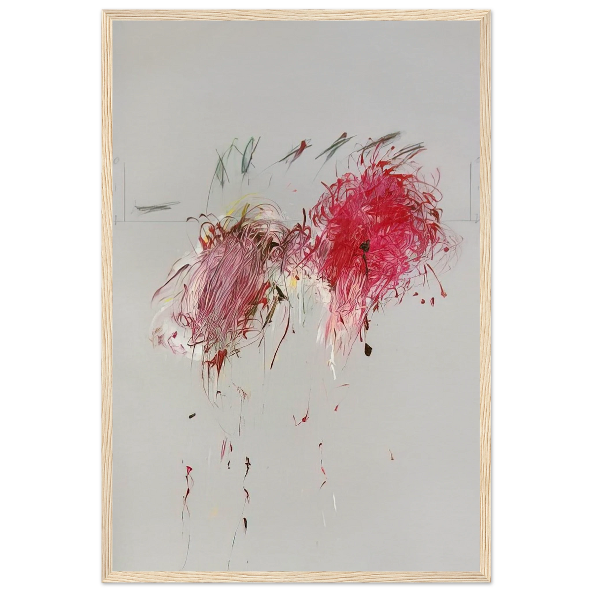 Nine Discourses on Commodus, , Part VII Framed Poster | Cy Twombly Framed Prints Wall Art | Cy Twombly Store