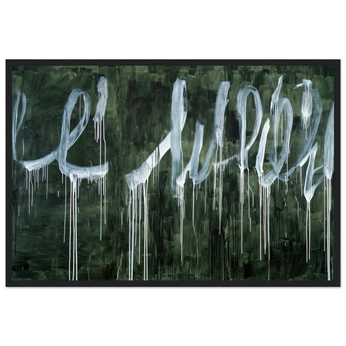 III Notes From Salalah  Note I  Framed Poster | Cy Twombly Framed Prints Wall Art | Cy Twombly Store