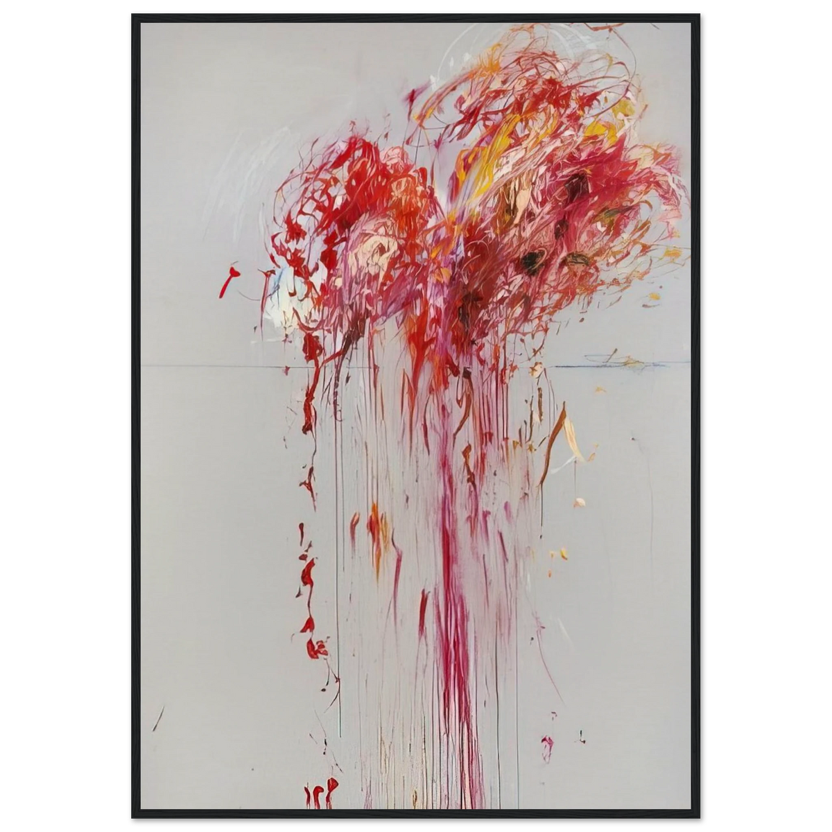 Nine Discourses on Commodus, Part VIII Framed Poster | Cy Twombly Framed Prints Wall Art | Cy Twombly Store