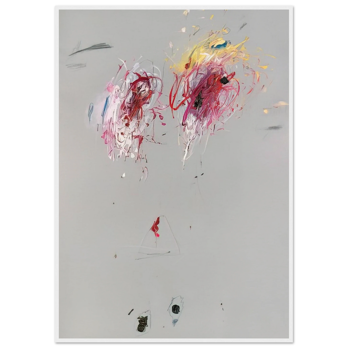 Nine Discourses on Commodus, Part IV Framed Poster | Cy Twombly Framed Prints Wall Art | Cy Twombly Store