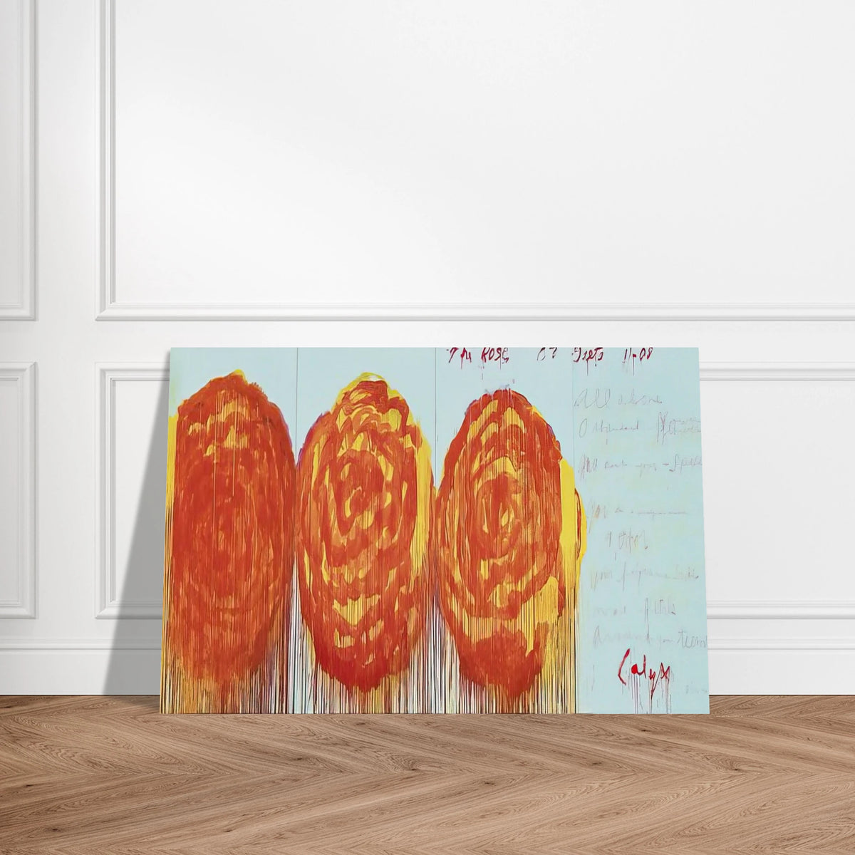 The Rose  II  Poster | Cy Twombly Poster | Cy Twombly Store