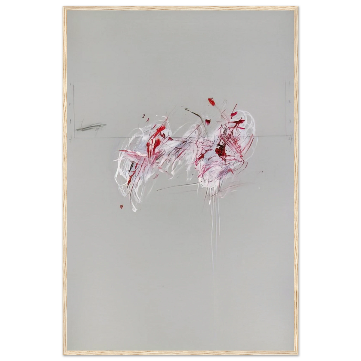 Nine Discourses on Commodus, Part II Framed Poster | Cy Twombly Framed Prints Wall Art | Cy Twombly Store