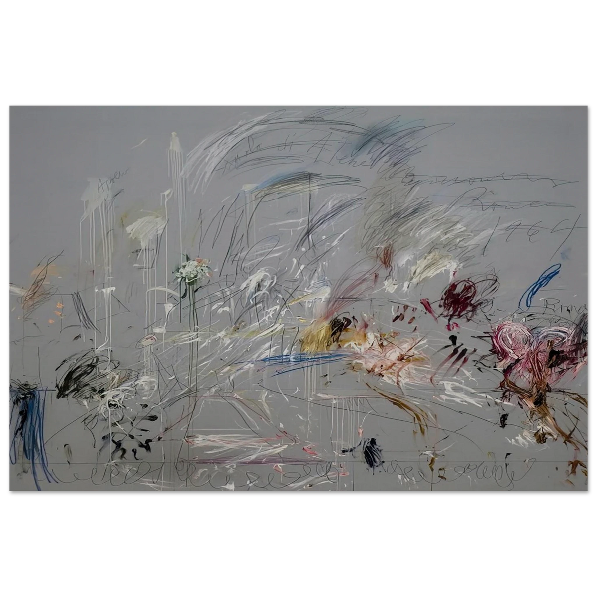 School of Athens Poster | Cy Twombly Poster | Cy Twombly Store