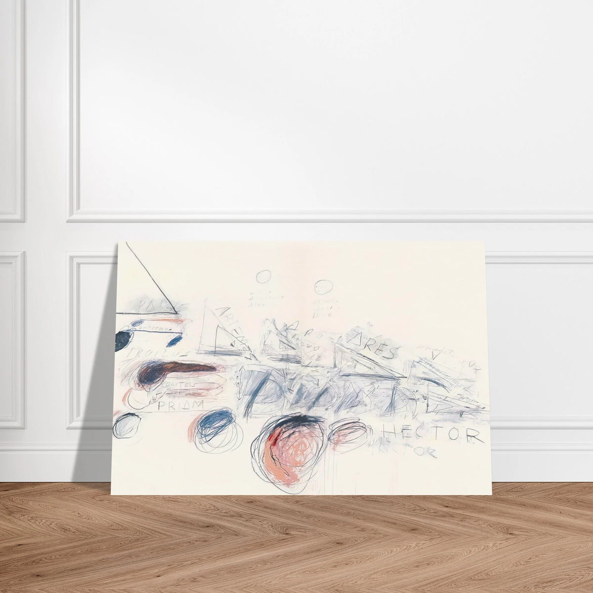 Fifty Days at Iliam. Ilians in Battle Poster | Cy Twombly Poster | Cy Twombly Store