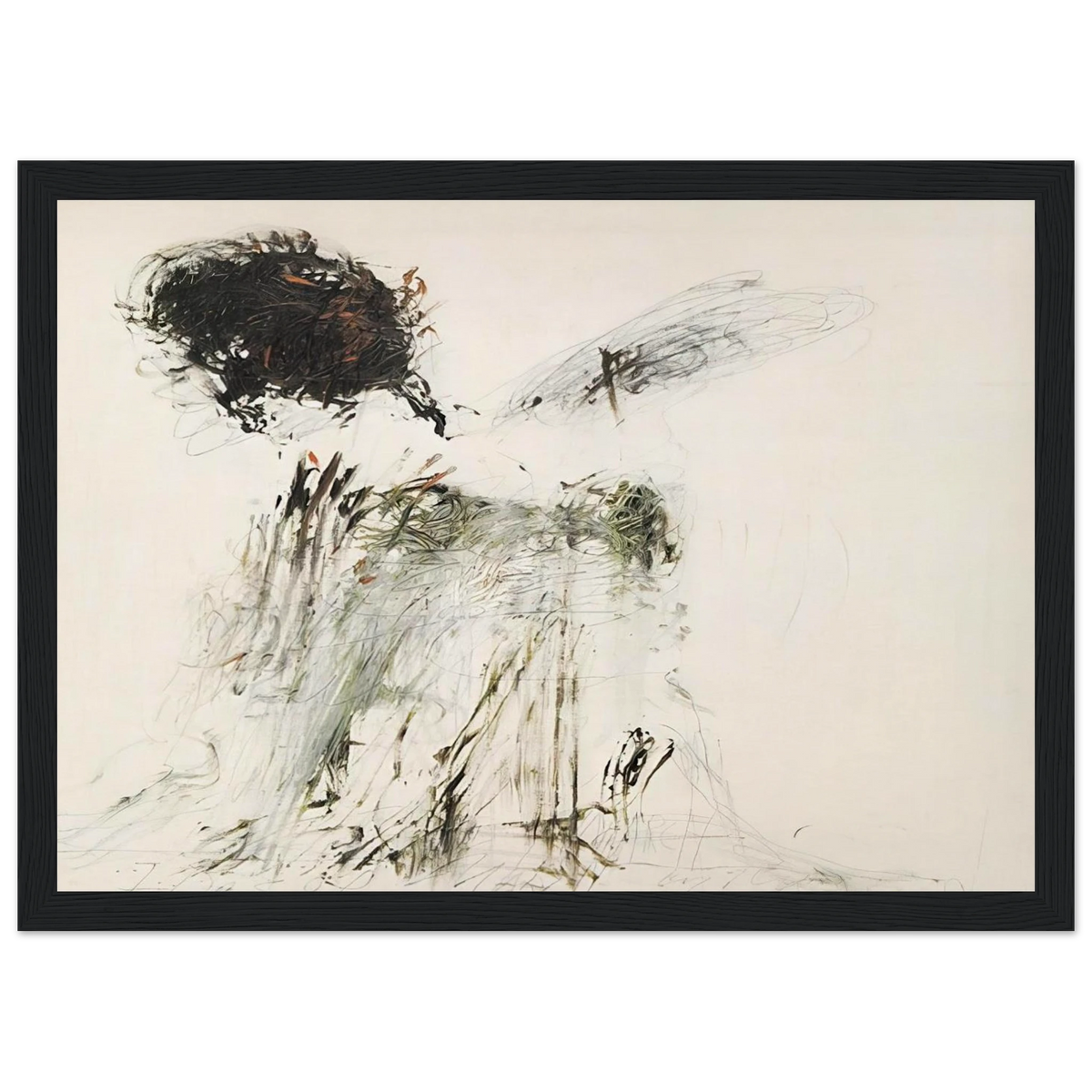 Ides of March Framed Poster | Cy Twombly Framed Prints Wall Art | Cy Twombly Store