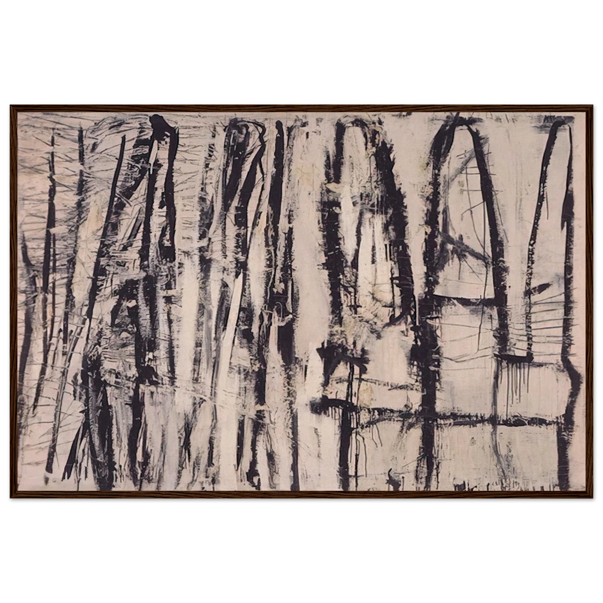Quarzeat Framed Poster | Cy Twombly Framed Prints Wall Art | Cy Twombly Store