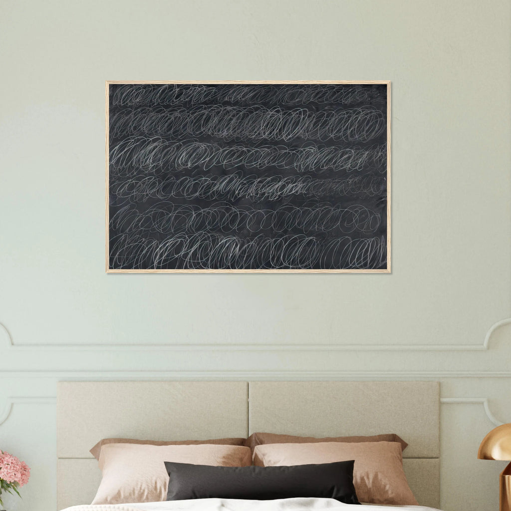 Cold Stream Framed Poster | Cy Twombly Framed Prints Wall Art | Cy Twombly Store