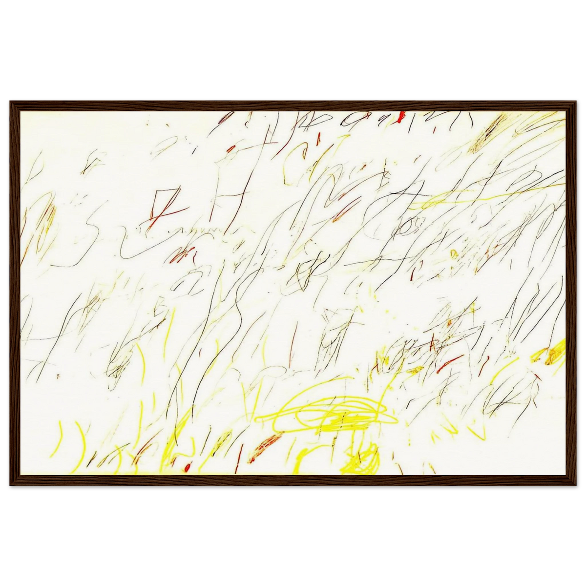 Blue Room Framed Poster | Cy Twombly Framed Prints Wall Art | Cy Twombly Store
