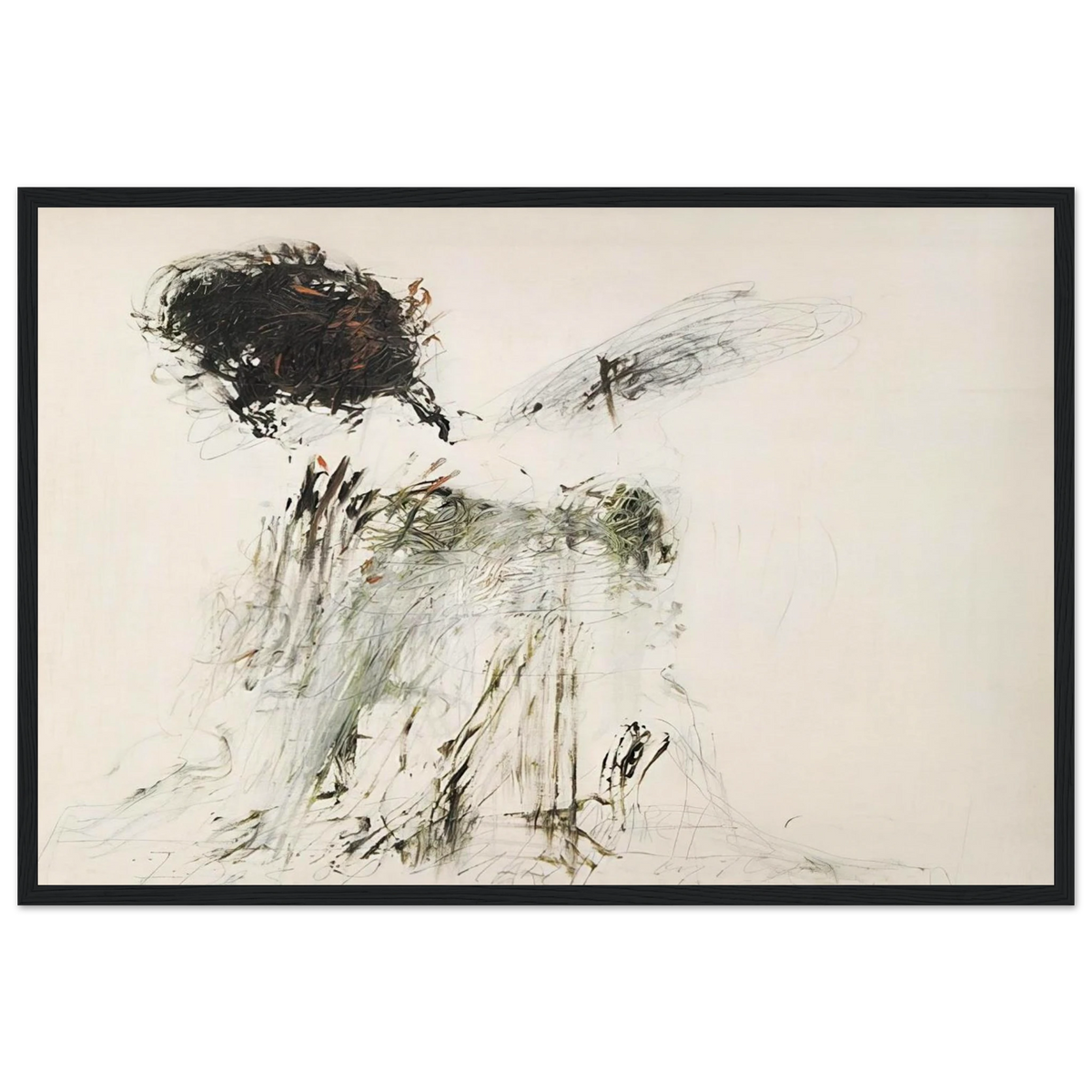 Ides of March Framed Poster | Cy Twombly Framed Prints Wall Art | Cy Twombly Store