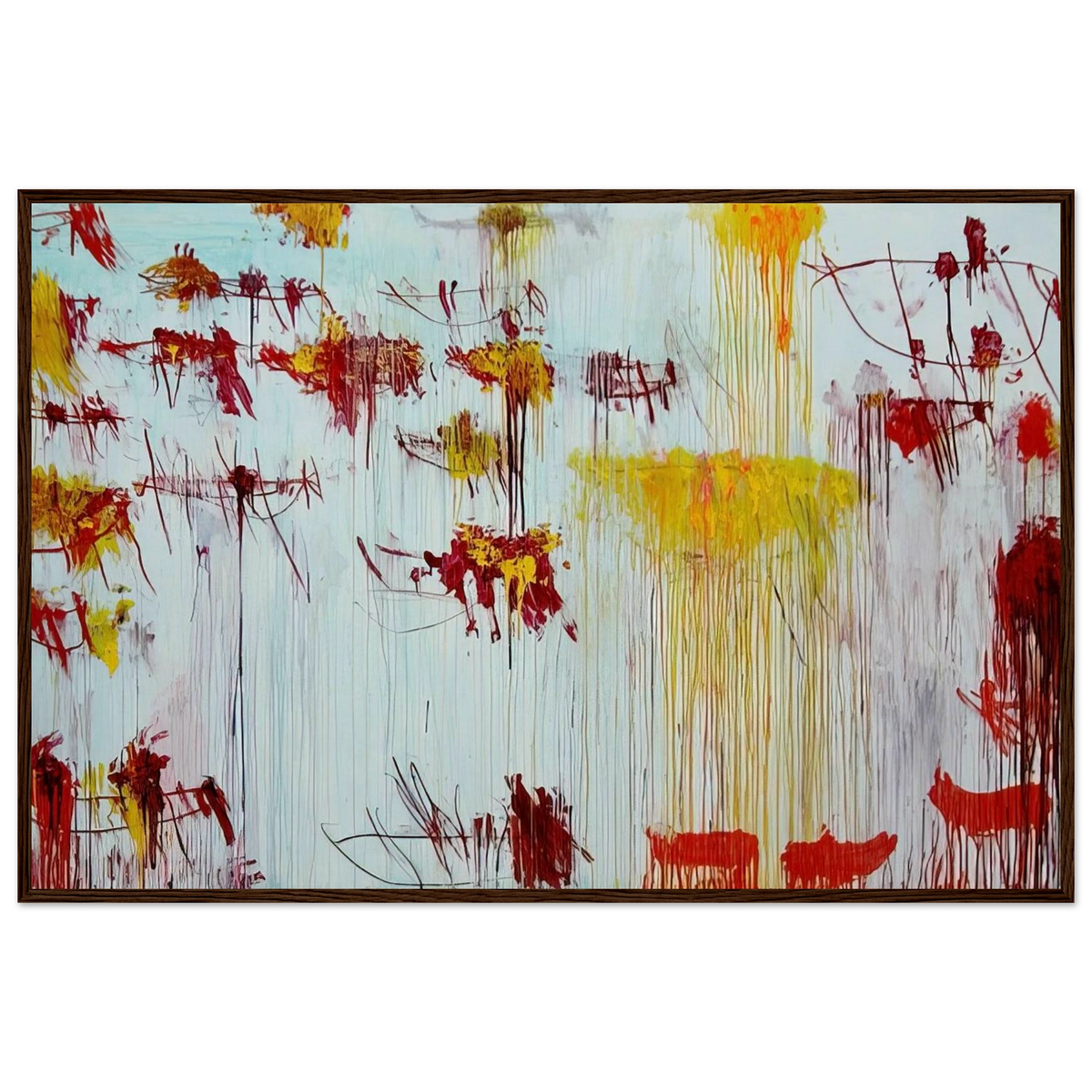 Lepanto, Part X Framed Poster | Cy Twombly Framed Prints Wall Art | Cy Twombly Store