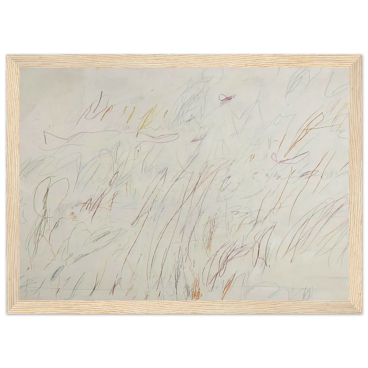 Sunset Framed Poster | Cy Twombly Framed Prints Wall Art | Cy Twombly Store