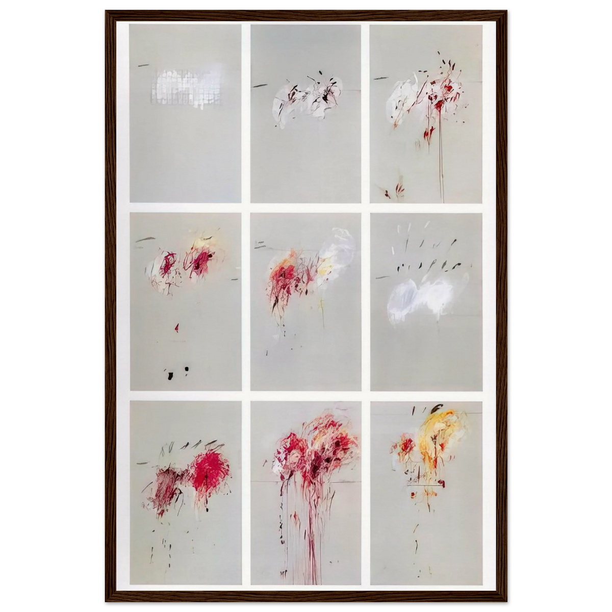 Nine Discourses on Commodus Framed Poster | Cy Twombly Framed Prints Wall Art | Cy Twombly Store
