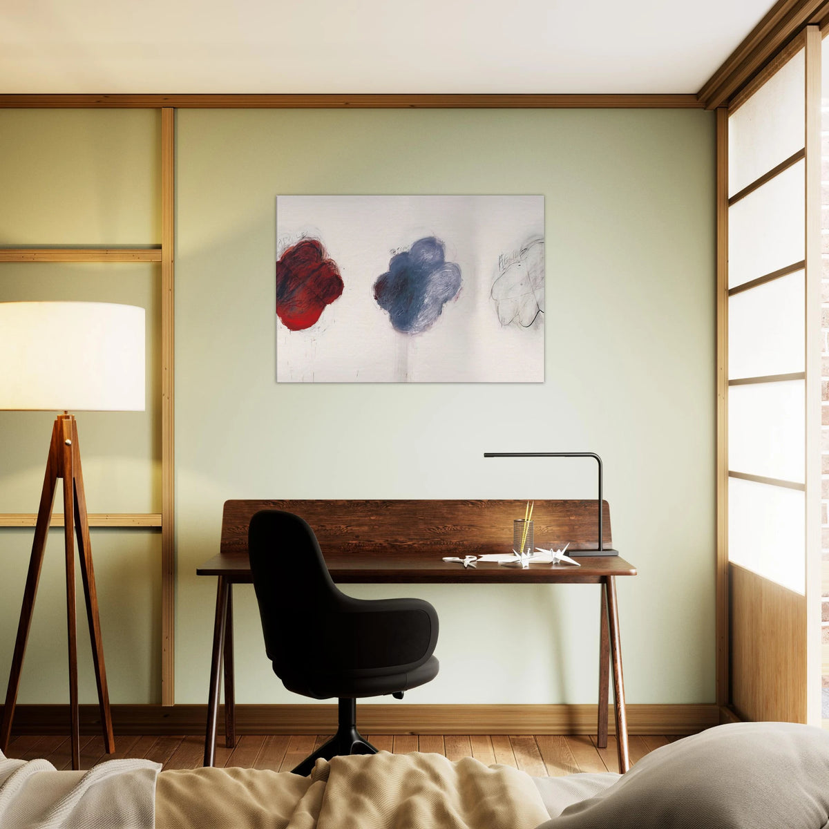 Fifty Days at Iliam. Shades of Achilles, Patroclus, and Hector Canvas | Cy Twombly Canvas | Cy Twombly Store