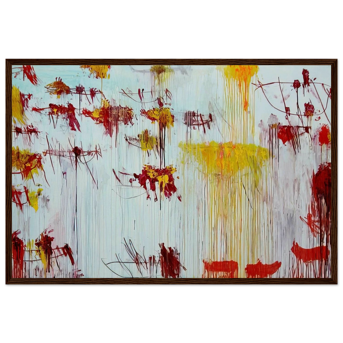 Lepanto, Part X Framed Poster | Cy Twombly Framed Prints Wall Art | Cy Twombly Store