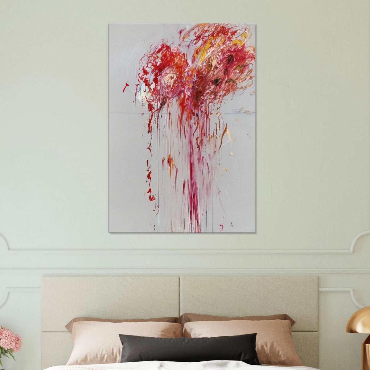 Nine Discourses on Commodus, Part VIII Canvas | Cy Twombly Canvas | Cy Twombly Store