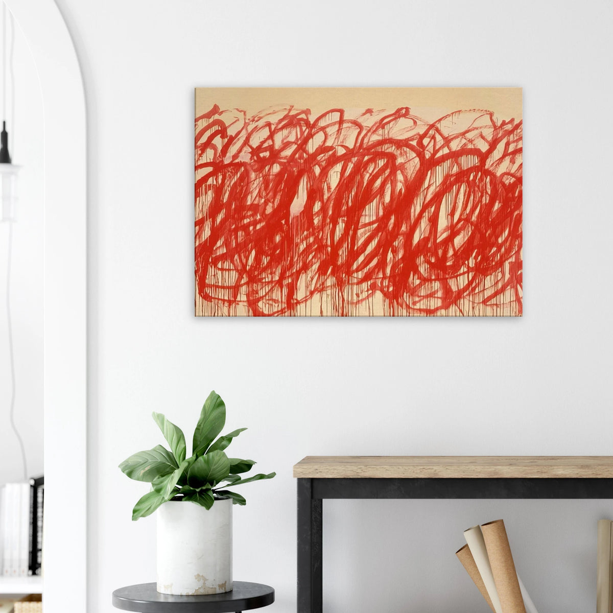 Untitled  Bacchus  Canvas | Cy Twombly Canvas | Cy Twombly Store