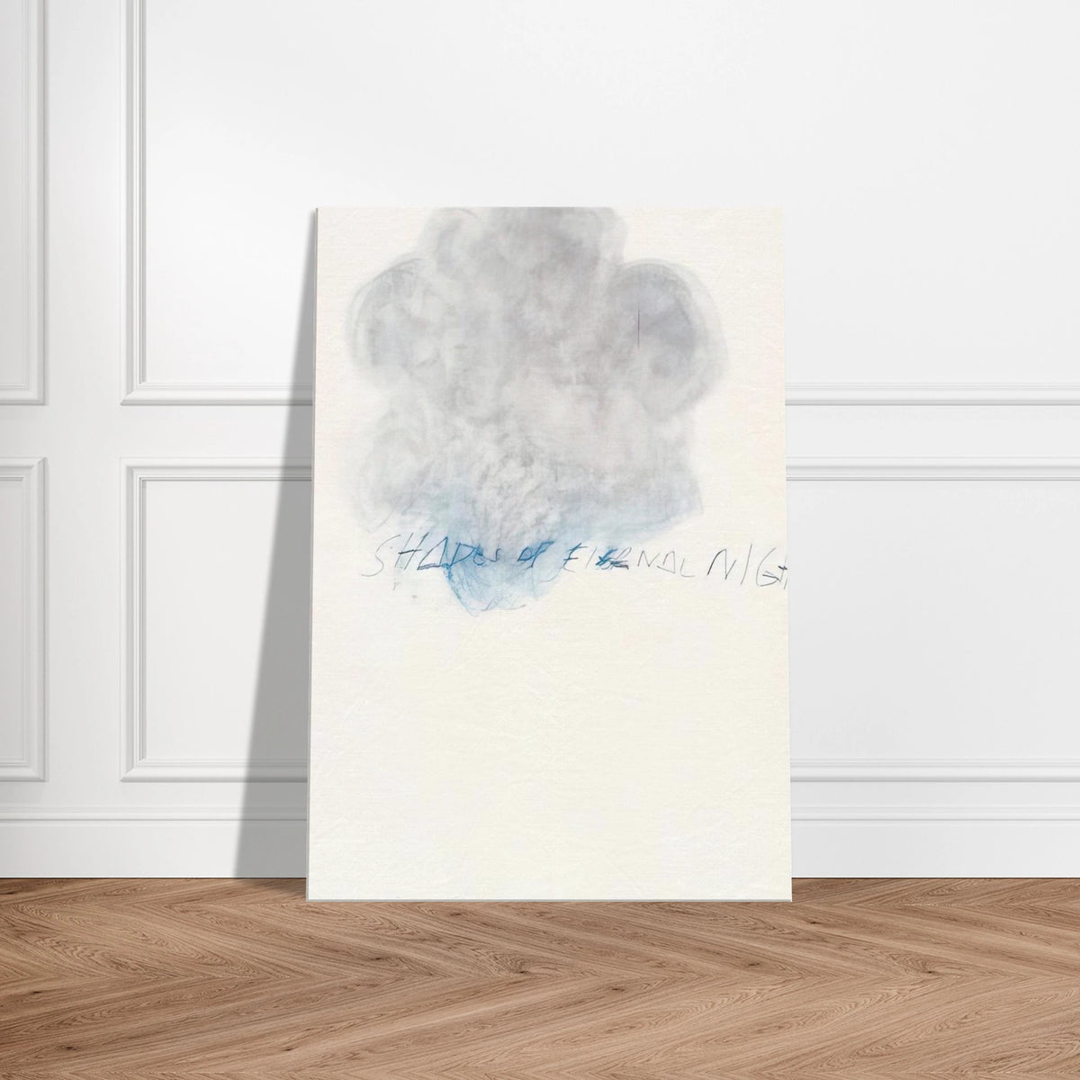 Fifty Days at Iliam. Shades of Eternal Night Canvas | Cy Twombly Canvas | Cy Twombly Store