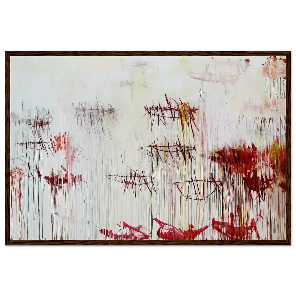 Lepanto, Part IX Framed Poster | Cy Twombly Framed Prints Wall Art | Cy Twombly Store