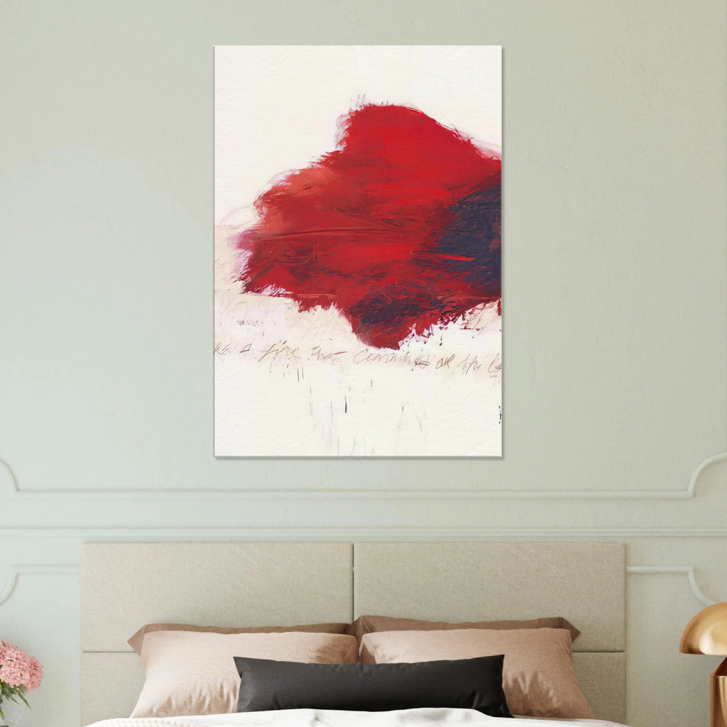 Fifty Days at Iliam. The Fire that Consumes All before It Canvas | Cy Twombly Canvas | Cy Twombly Store