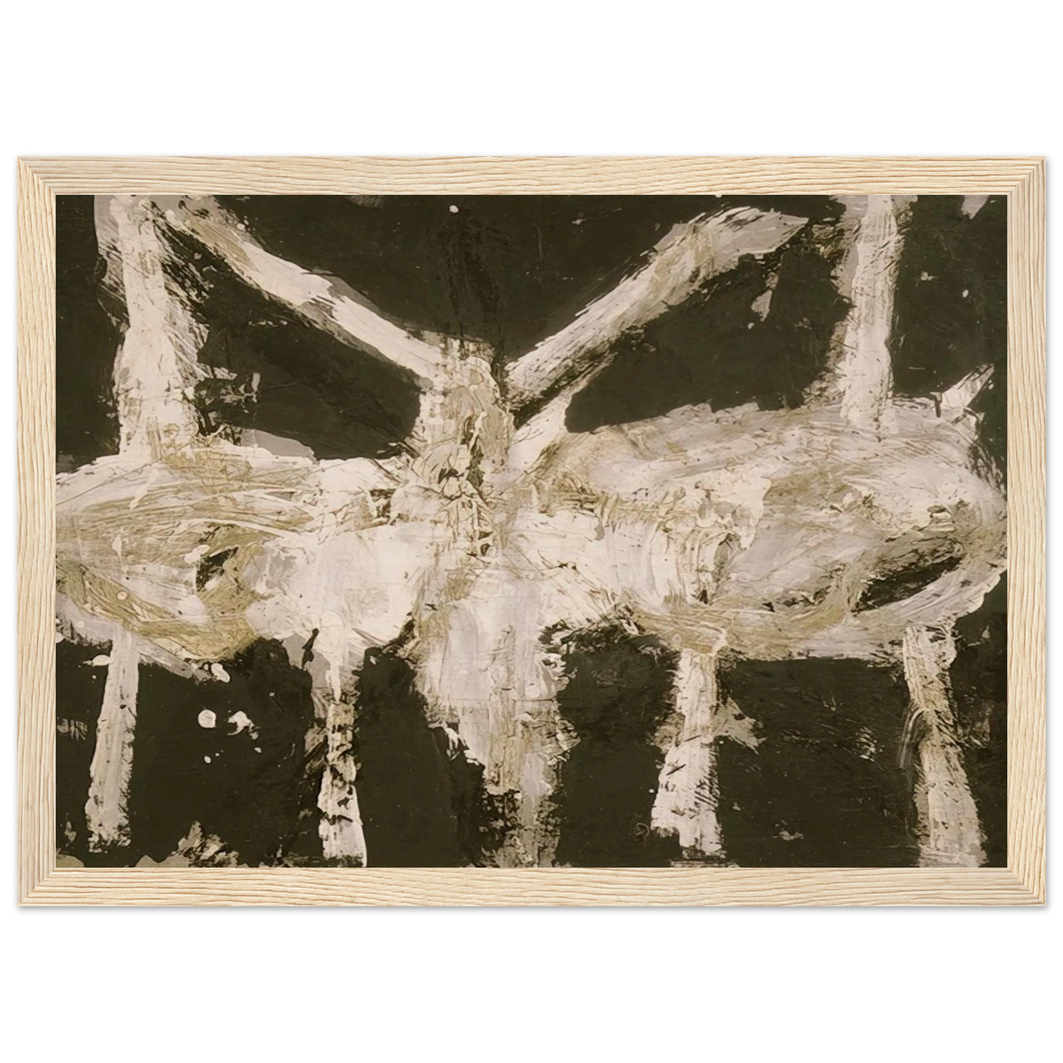 Min-Oe Framed Poster | Cy Twombly Framed Prints Wall Art | Cy Twombly Store