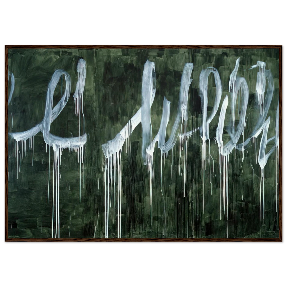 III Notes From Salalah  Note I  Framed Poster | Cy Twombly Framed Prints Wall Art | Cy Twombly Store