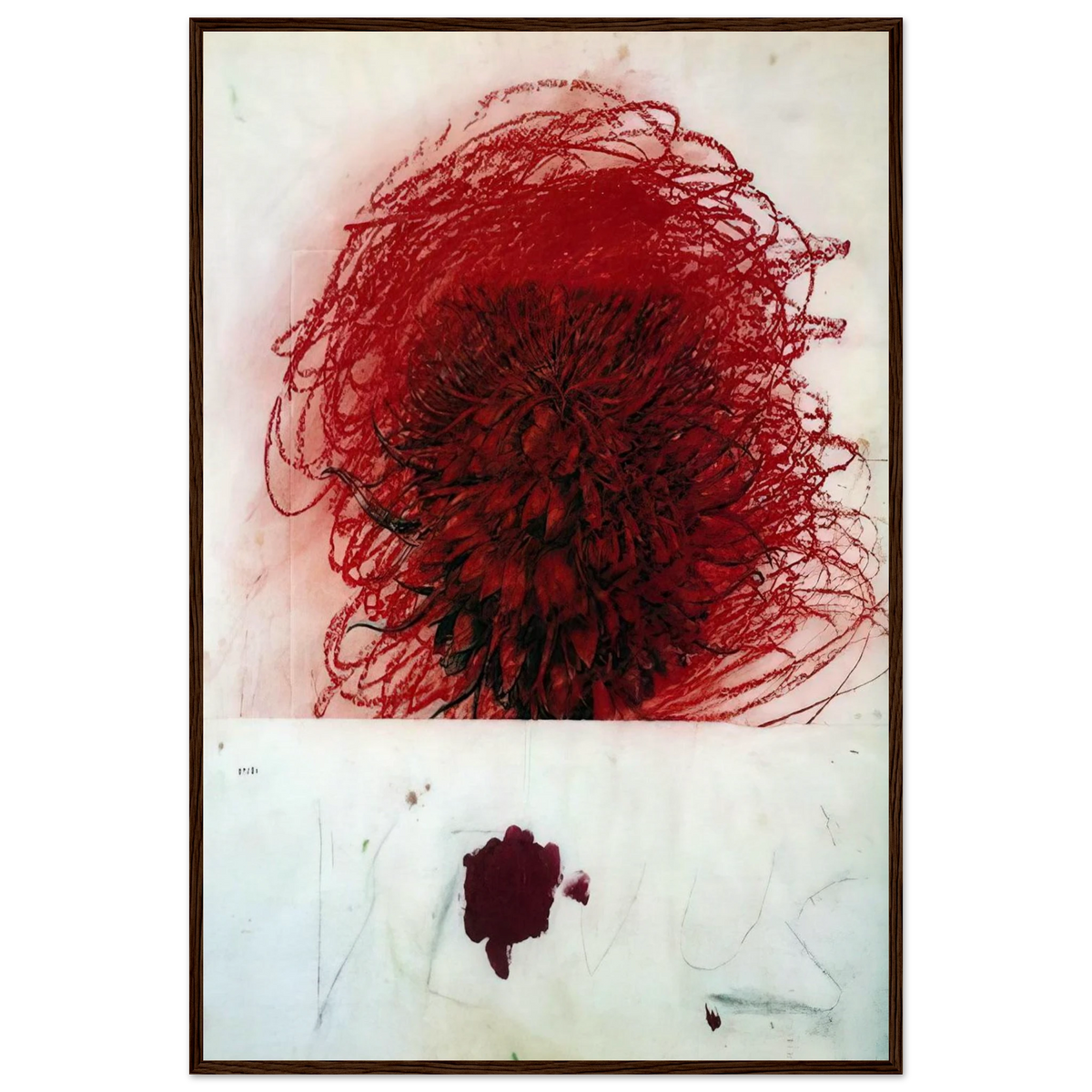 Pan II Framed Poster | Cy Twombly Framed Prints Wall Art | Cy Twombly Store