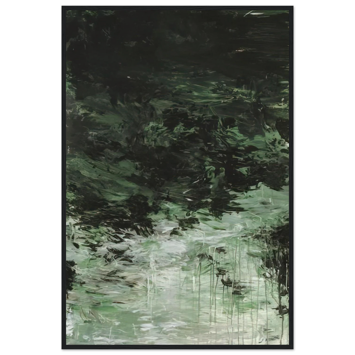 Untitled Part VIII Framed Poster | Cy Twombly Framed Prints Wall Art | Cy Twombly Store