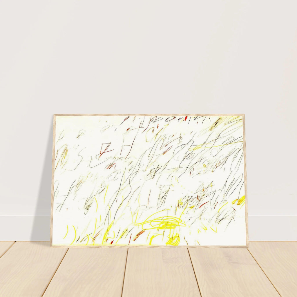 Blue Room Framed Poster | Cy Twombly Framed Prints Wall Art | Cy Twombly Store