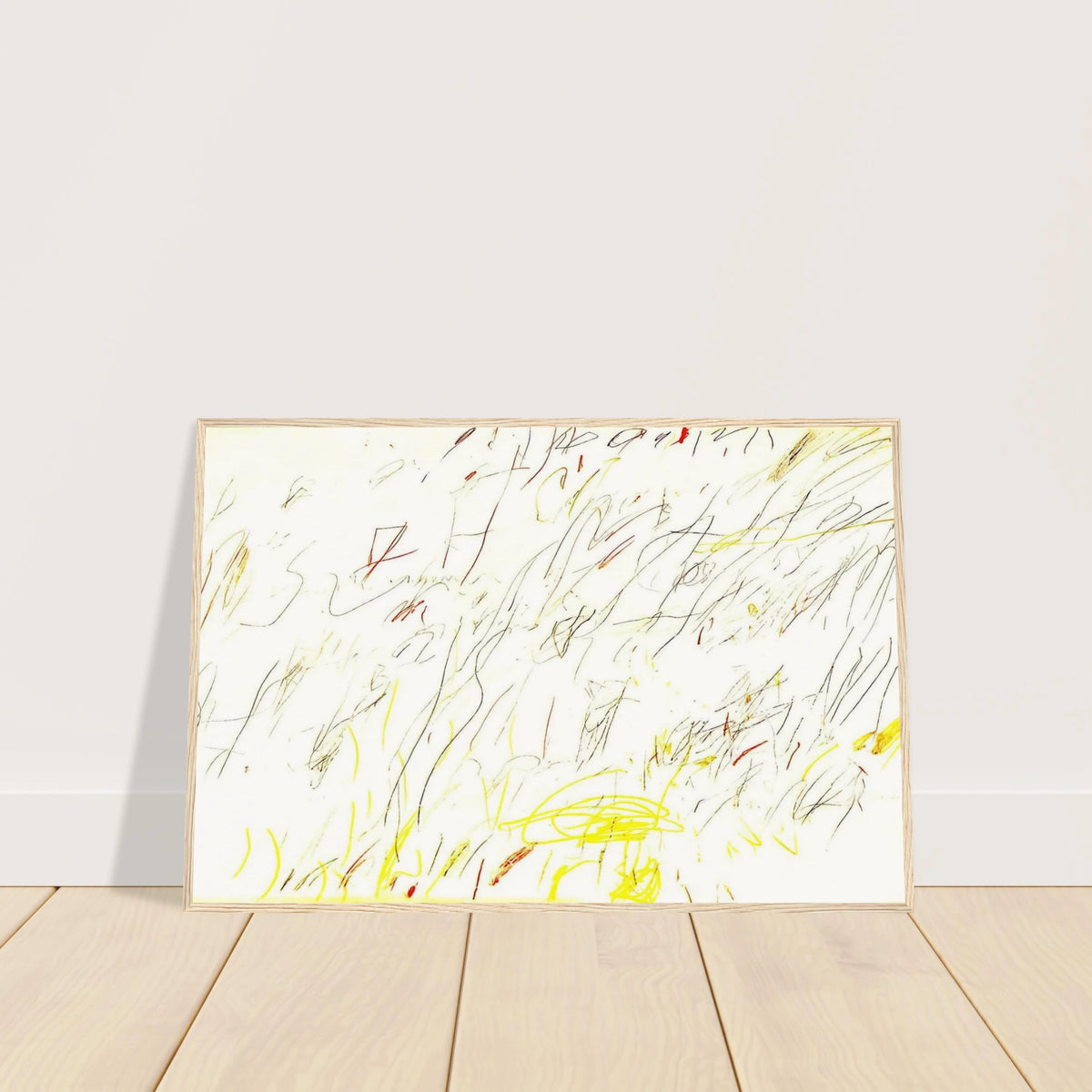 Blue Room Framed Poster | Cy Twombly Framed Prints Wall Art | Cy Twombly Store