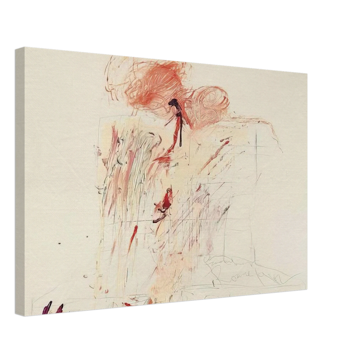 Death of Pompey  Rome  Canvas | Cy Twombly Canvas | Cy Twombly Store