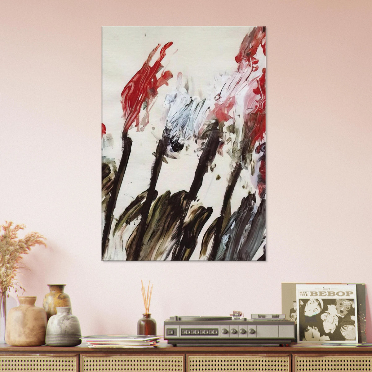 Nicola's Irises Canvas | Cy Twombly Canvas | Cy Twombly Store
