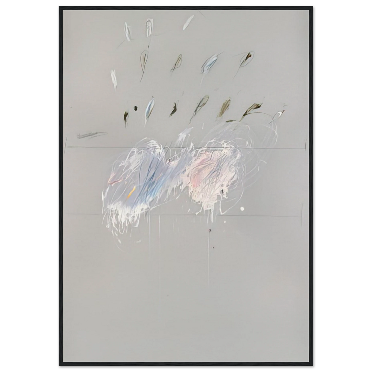 Nine Discourses on Commodus, Part VI Framed Poster | Cy Twombly Framed Prints Wall Art | Cy Twombly Store