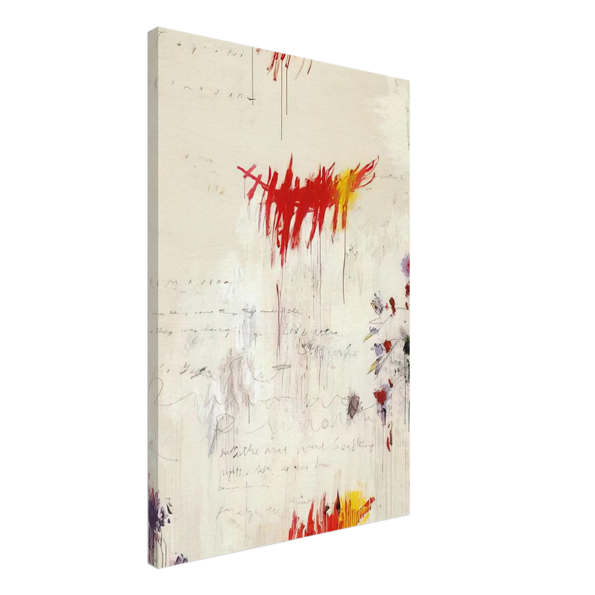 Quattro stagioni I. Primavera Canvas | Cy Twombly Canvas | Cy Twombly Store