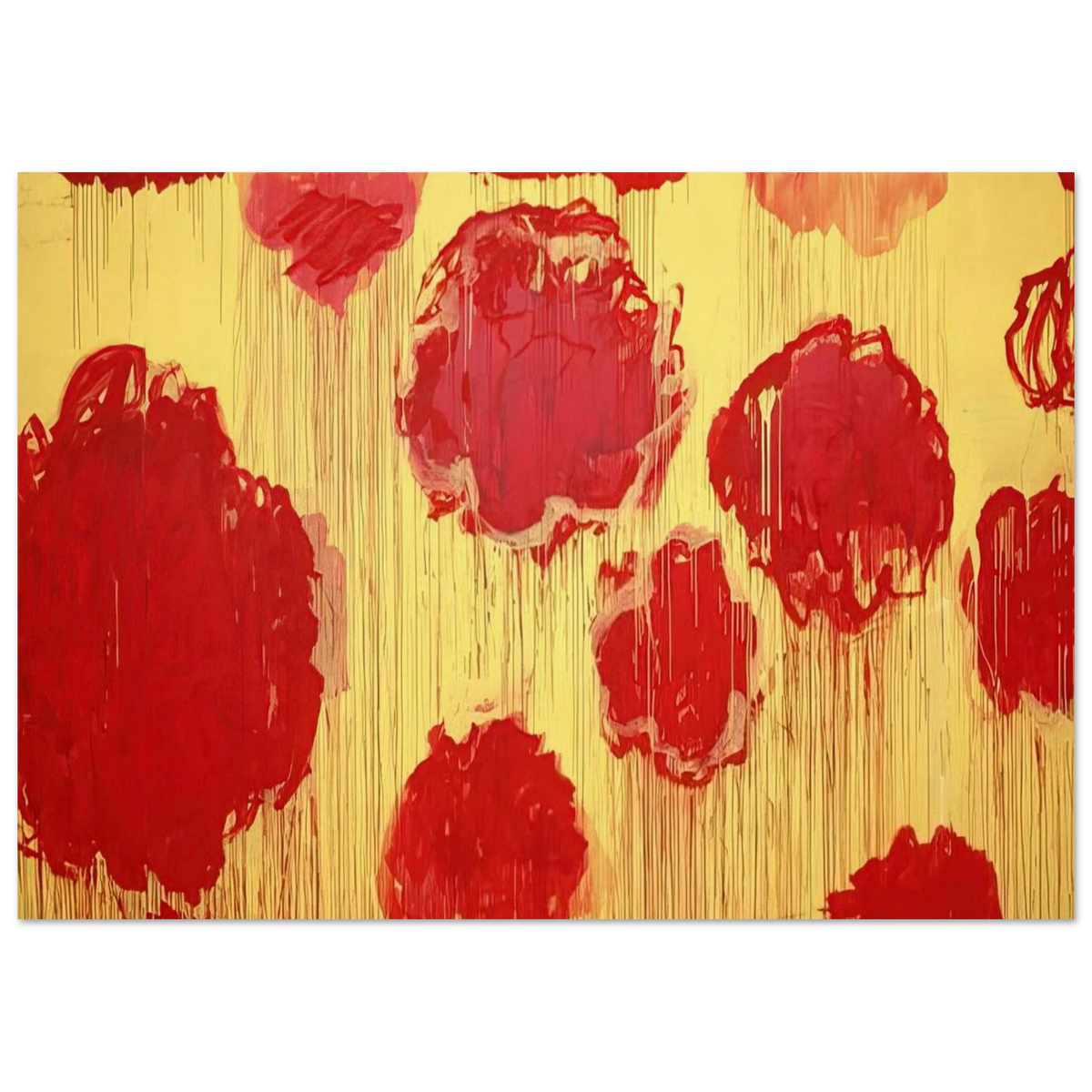Untitled  Peonias series  Poster | Cy Twombly Poster | Cy Twombly Store