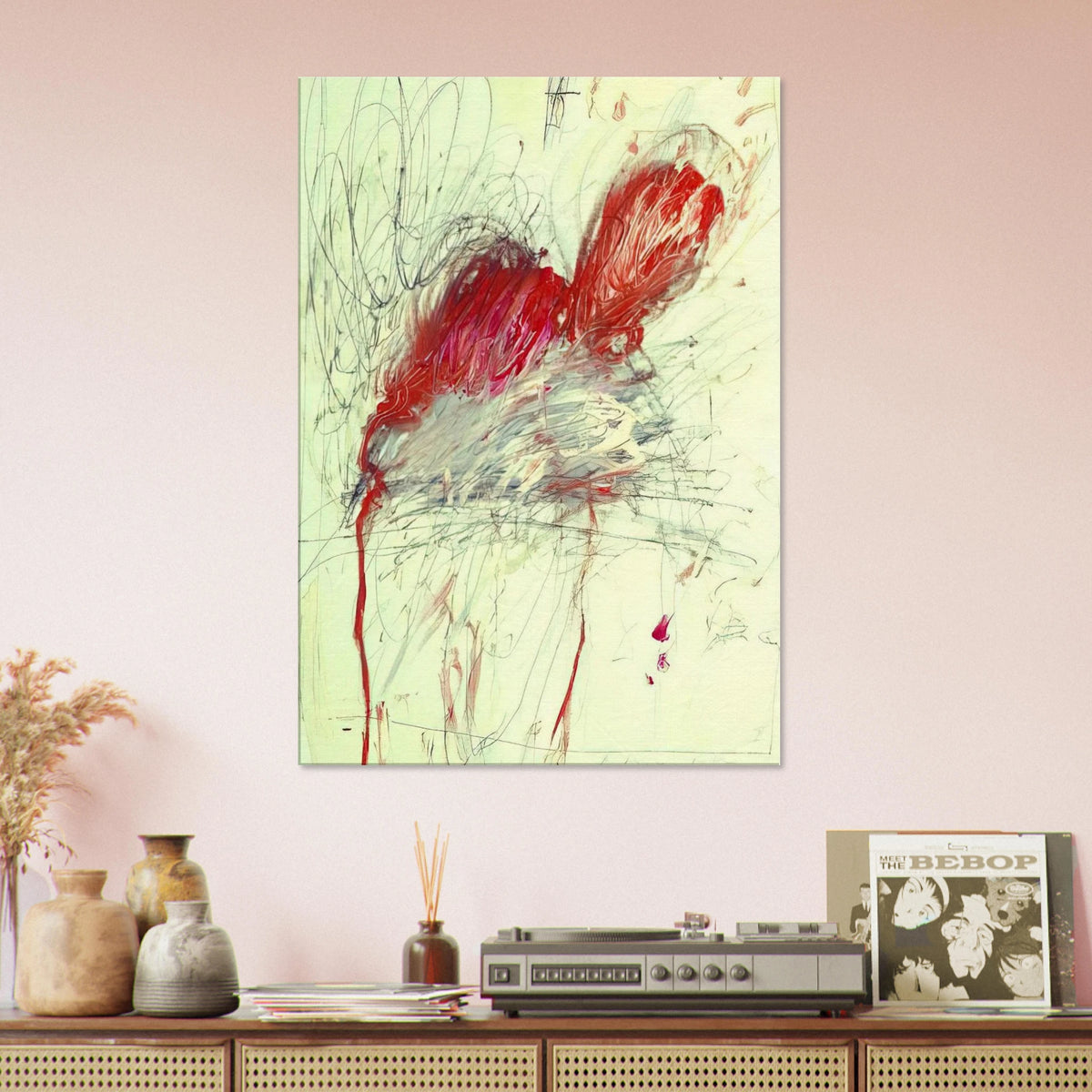 Leda and the Swan Canvas | Cy Twombly Canvas | Cy Twombly Store