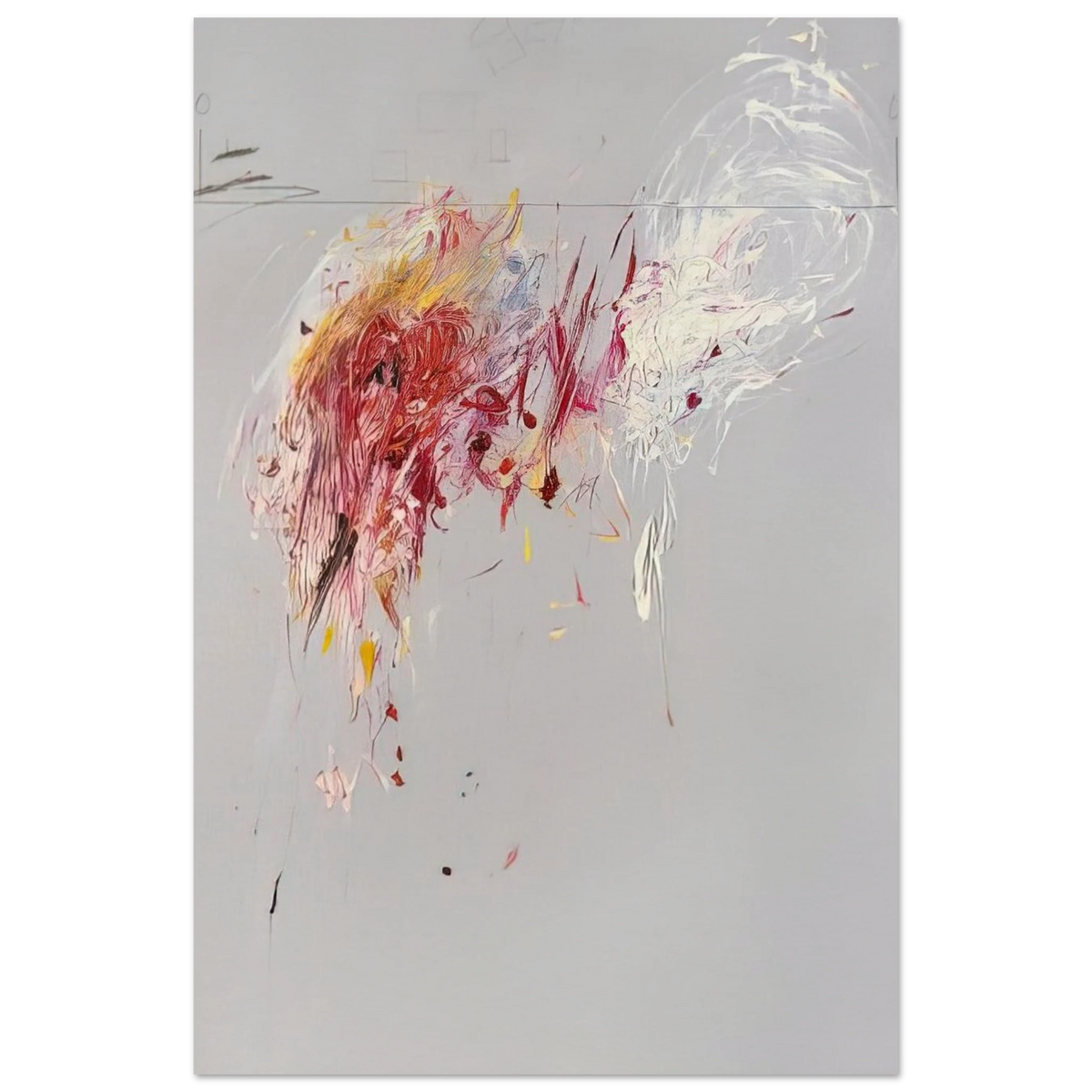Nine Discourses on Commodus, Part V Poster | Cy Twombly Poster | Cy Twombly Store