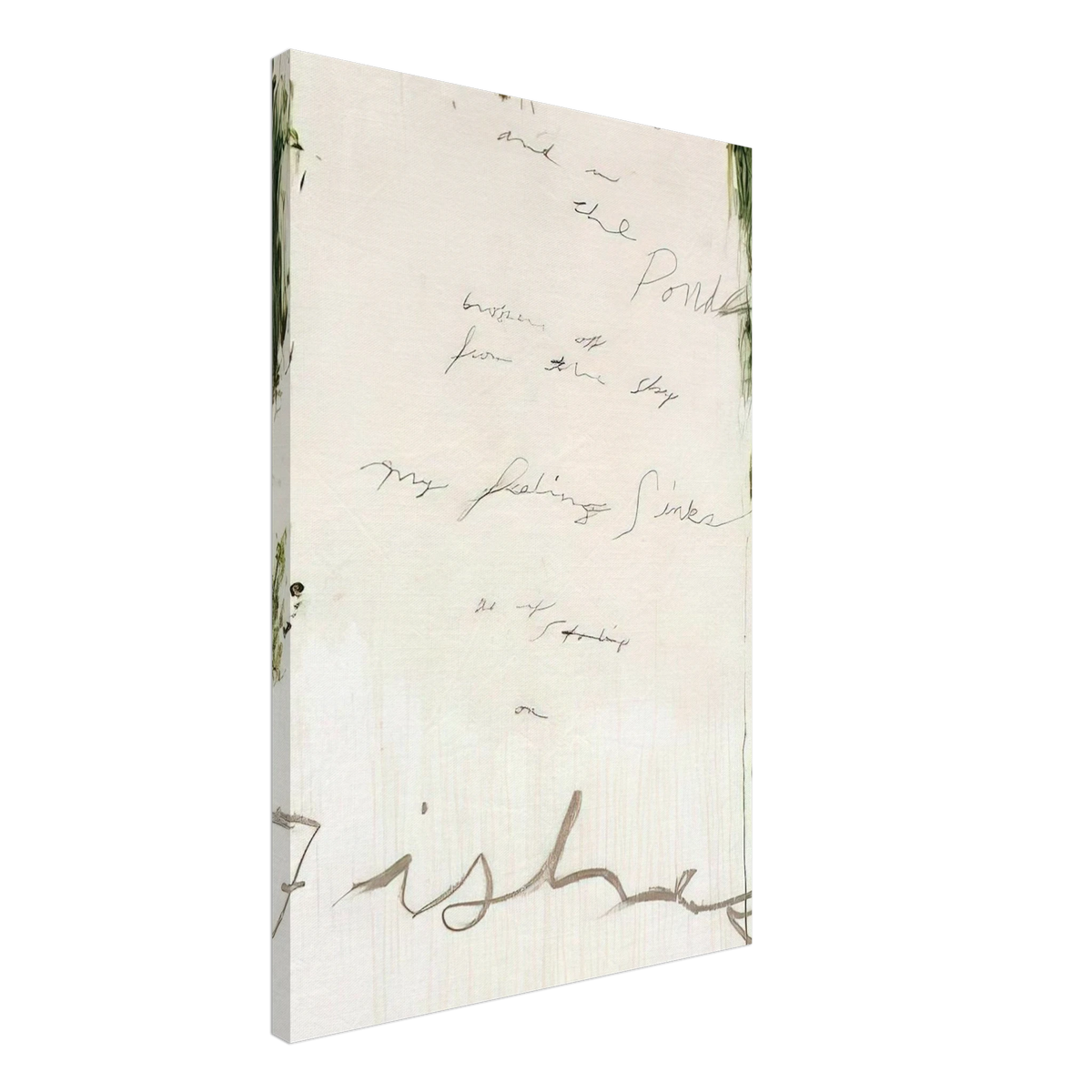 Untitled Part I Canvas | Cy Twombly Canvas | Cy Twombly Store