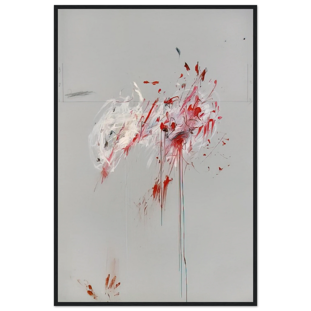 Nine Discourses on Commodus, Part III Framed Poster | Cy Twombly Framed Prints Wall Art | Cy Twombly Store