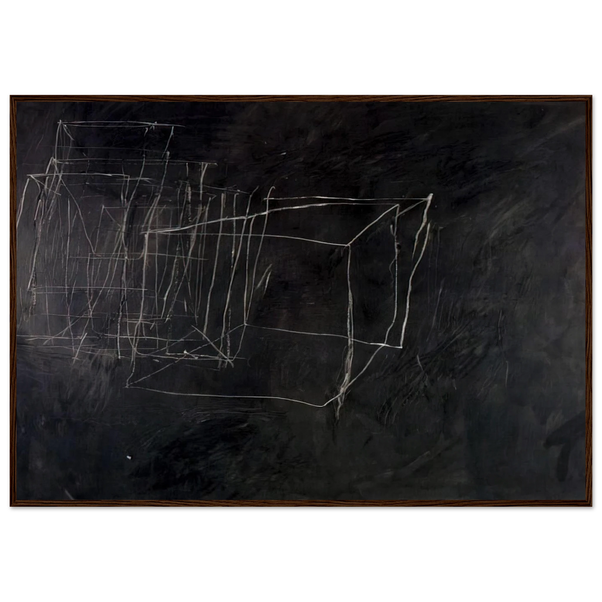 Night Watch Framed Poster | Cy Twombly Framed Prints Wall Art | Cy Twombly Store