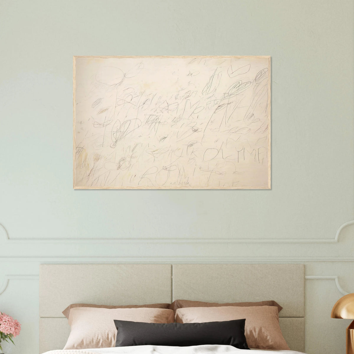 Olympia Framed Poster | Cy Twombly Framed Prints Wall Art | Cy Twombly Store