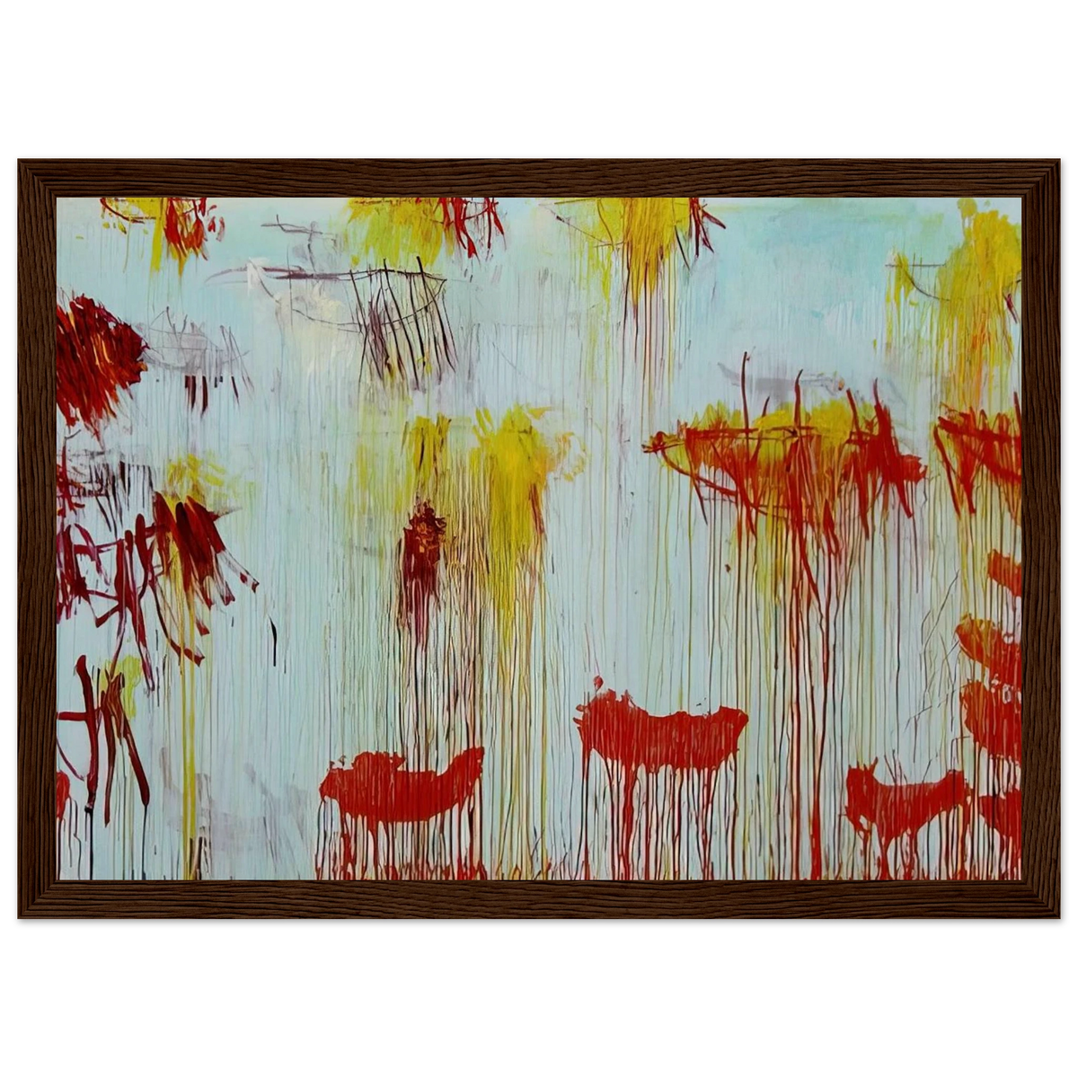 Lepanto, Part XI Framed Poster | Cy Twombly Framed Prints Wall Art | Cy Twombly Store
