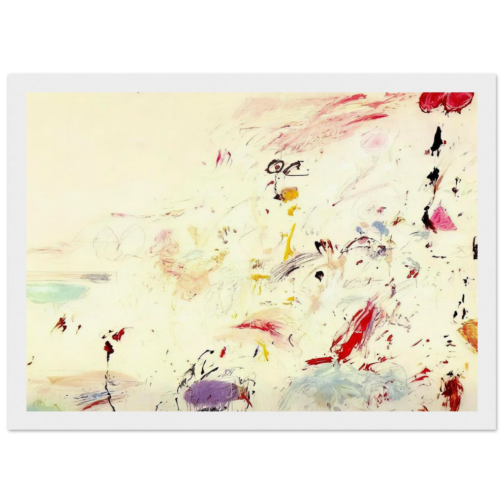 Bay of Naples Framed Poster | Cy Twombly Framed Prints Wall Art | Cy Twombly Store