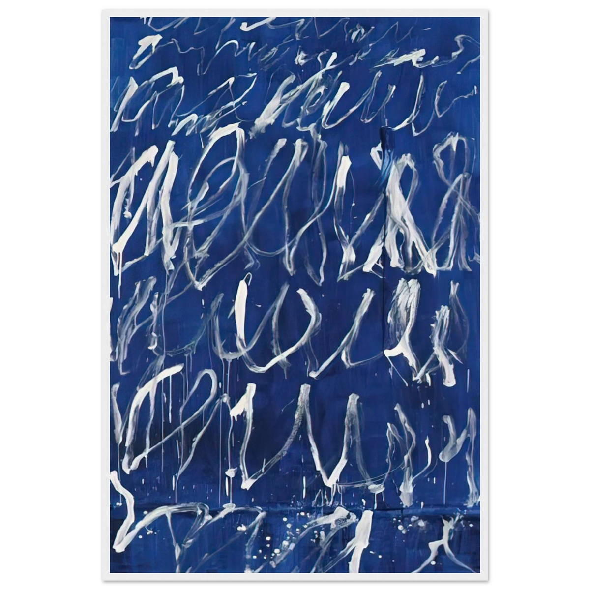 Untitled Framed Poster | Cy Twombly Framed Prints Wall Art | Cy Twombly Store